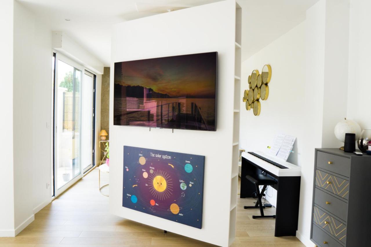Exigehome - Chambre D'Hote Avec Jacuzzi Et Jardin Paysage, Partage オルジュヴァル エクステリア 写真