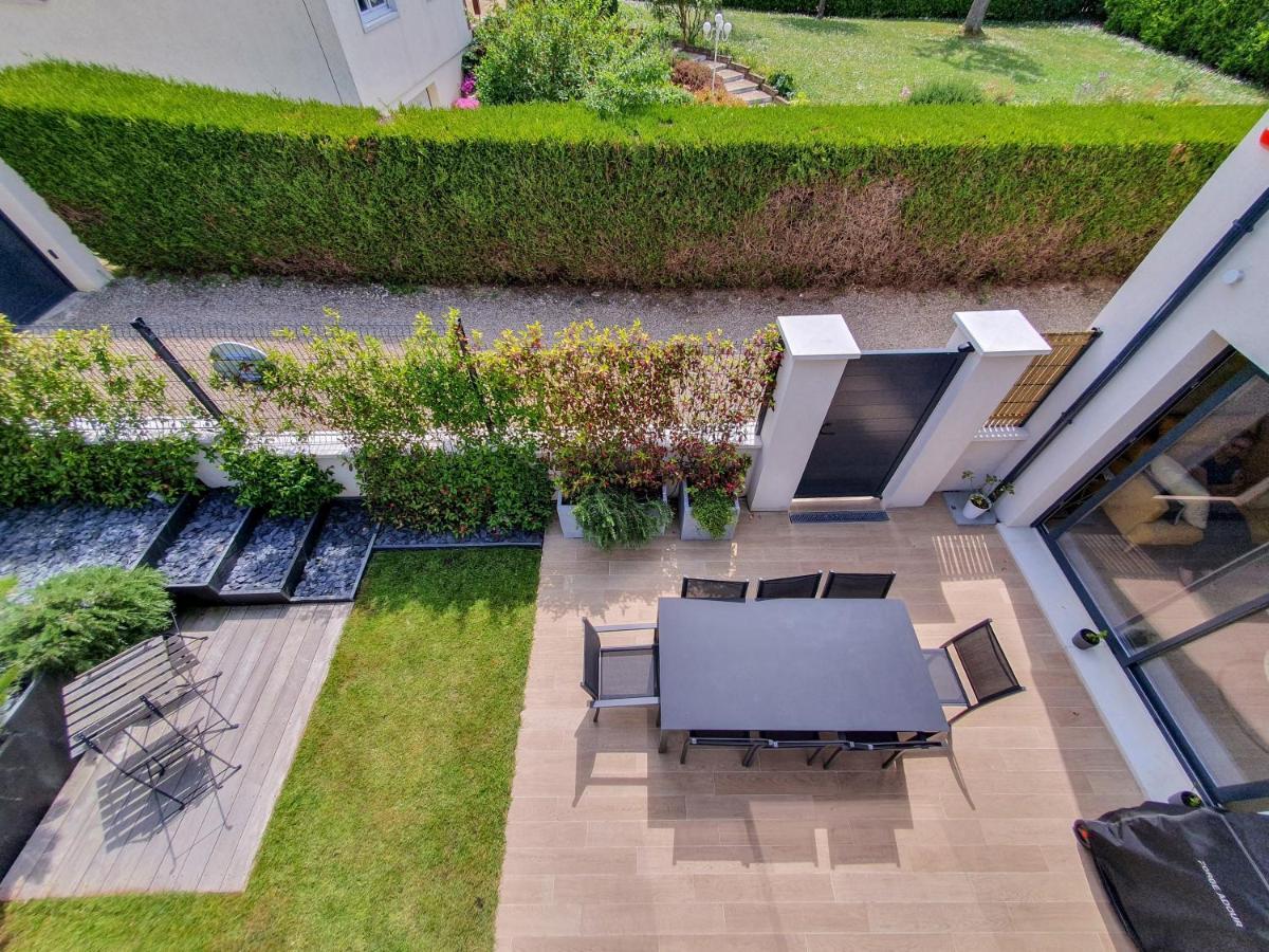 Exigehome - Chambre D'Hote Avec Jacuzzi Et Jardin Paysage, Partage オルジュヴァル エクステリア 写真